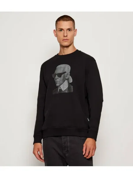 Karl Lagerfeld Hanorac | negru