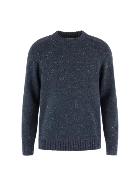 Sweter Fjällräven wełniany niebieski