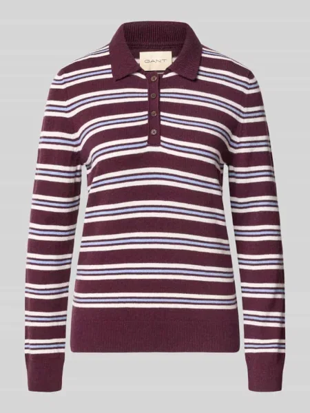 Sweter w kroju regular fit z czystej wełny Gant