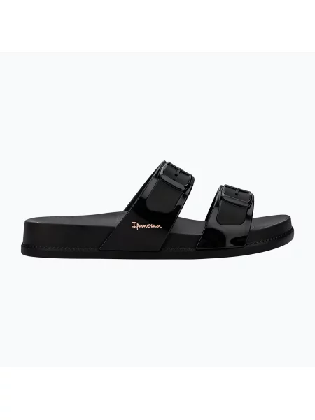 Papuci pentru femei Ipanema Leme Slide black/beige negru