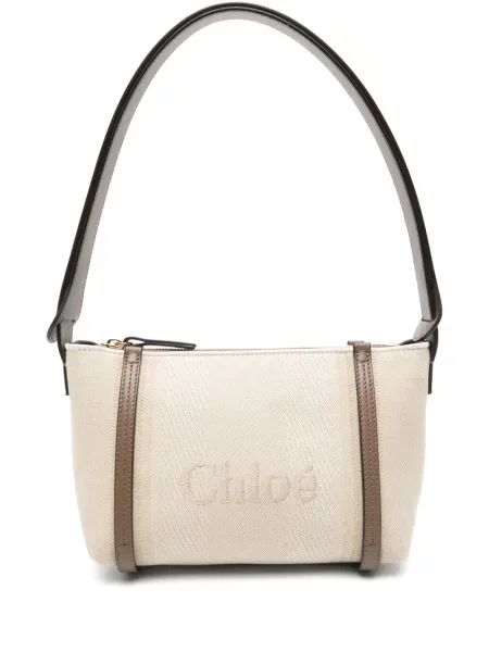 Geantă Chloé din jacard