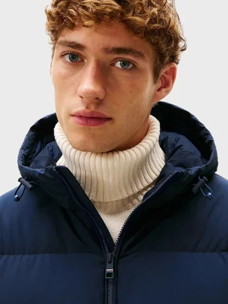 Пуховик Tommy Hilfiger синій