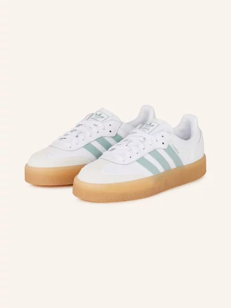 Adidas Originals Sneakersy Sambae bílá/ mátová/ režná bílé