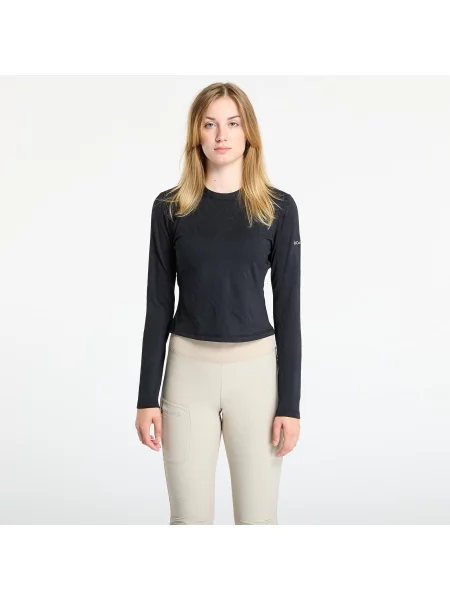 Tricou Columbia Granite Point™ LS Crew Black M negru