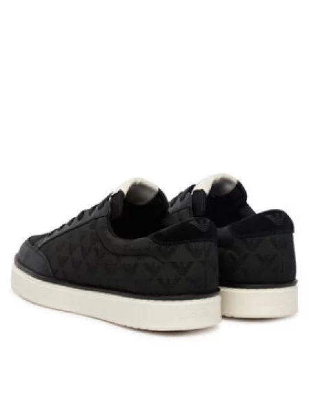 Tenisice Emporio Armani crna