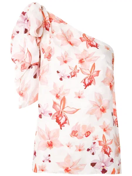 Bluză Isolda din jacard alb