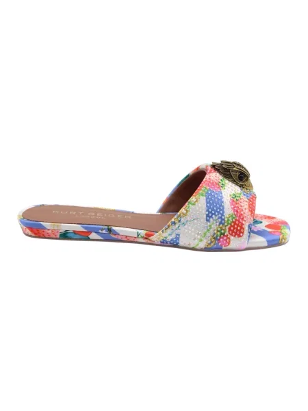 Klapki Kurt Geiger London białe