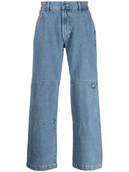 Blugi Dickies Construct cu picior lat albastru
