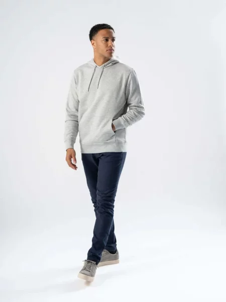 TEESHOPPEN Pulover Sweatshirt Hoodie gri