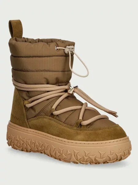 Inuikii Technical Suede cizme de zăpadă pentru femei verde