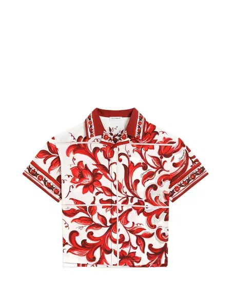 Koszula dziecięca Dolce And Gabbana biała