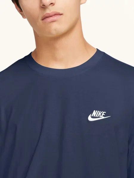 Nike Tričko Sportswear Club tmavě modrá