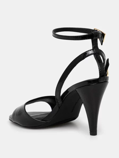 Tommy Hilfiger Szandál Th Elegant Patent Sandal fekete