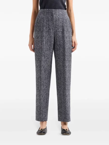 Pantaloni Giorgio Armani albastru