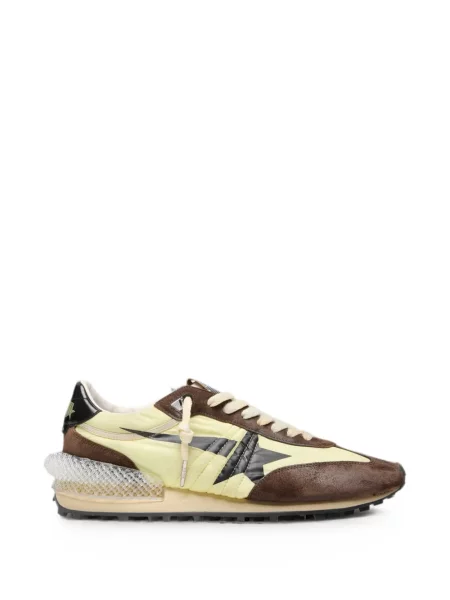 Pantofi alergare Golden Goose Running din piele de căprioară alergare verde