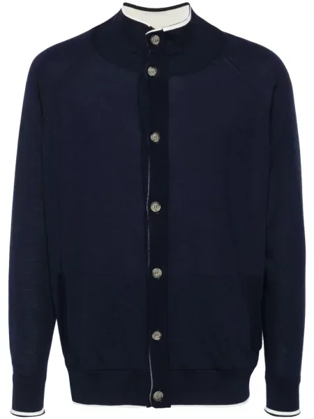 Cardigan Kiton albastru