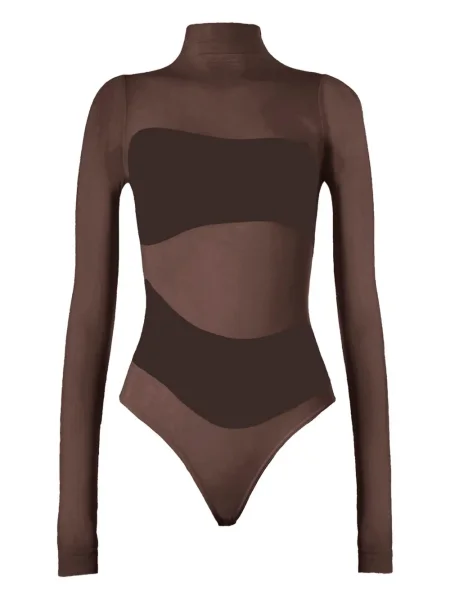 Боди Wolford кафяво