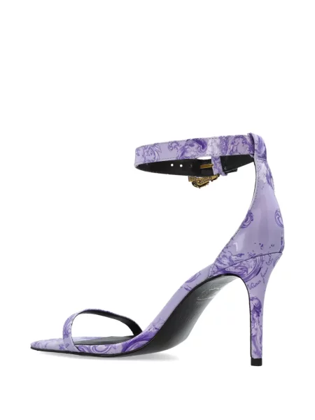 Sandale Versace Jeans Couture cu imagine violet