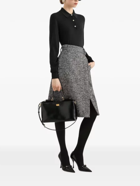 Pulover Dolce & Gabbana din cașmir negru