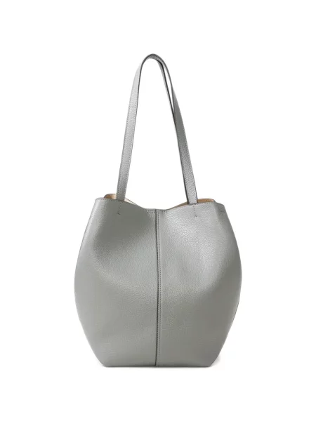 Geantă shopper Bogner din piele gri