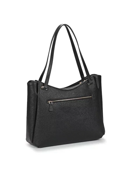 Guess kabelka typu shopper dámska z imitácie kože GILDA čierna