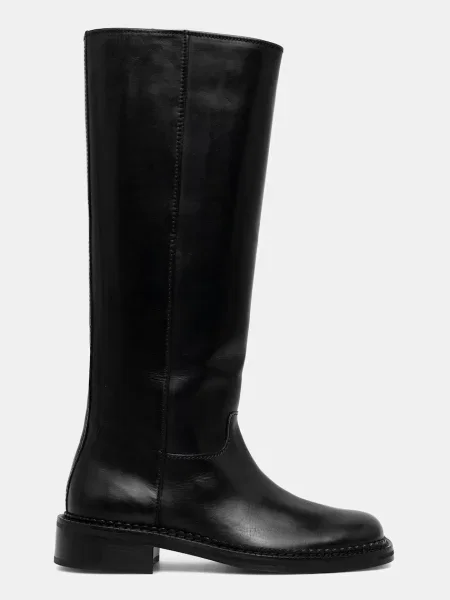 Кожаные сапоги Kennel & Schmenger черные