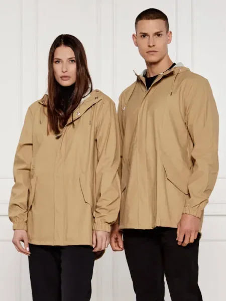 Rains esődzseki Fishtail Jacket átmeneti bézs