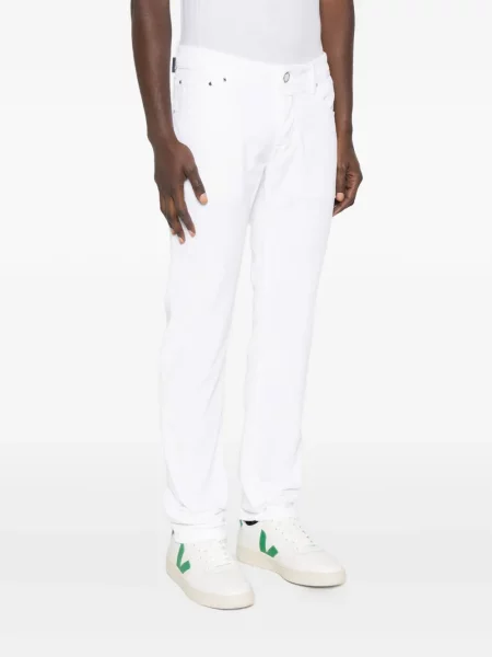 Kalhoty Jacob Cohen s 5 kapsami bílé