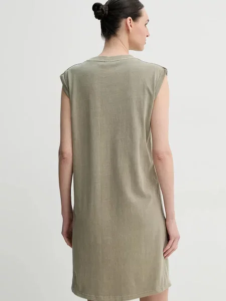 G-Star Raw sukienka mini prosta zielony