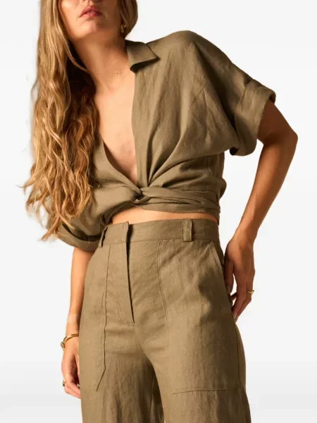 Decupat top Jbq verde