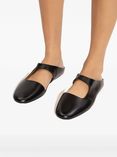 Papuci tip mules Marsell negru