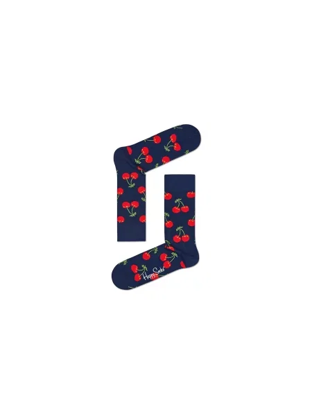 Skarpety Happy Socks z nadrukiem niebieskie