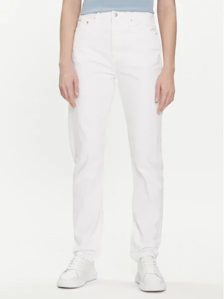 Calvin Klein Jeans Jeansy Authentic biały