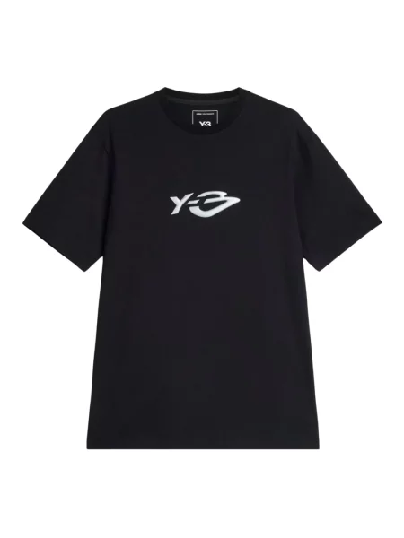 Krótka koszulka Adidas z krótkim rękawem z logo czarna