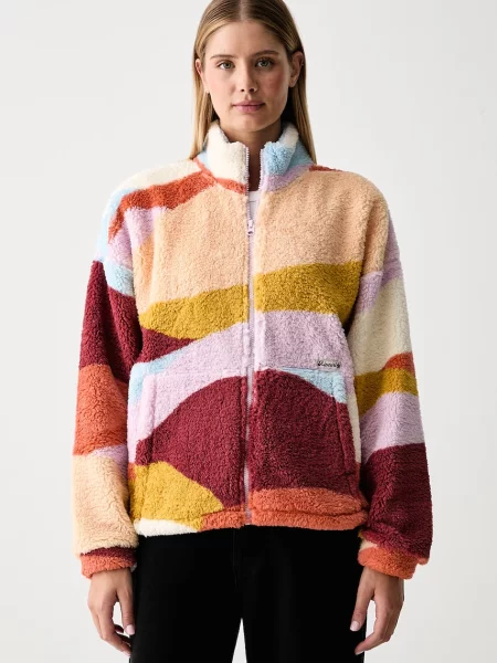 Rip Curl hanorac pentru femei din polar RETRO SWELL