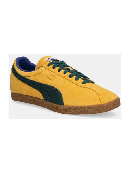 Sneakersy Puma zamszowe żółte