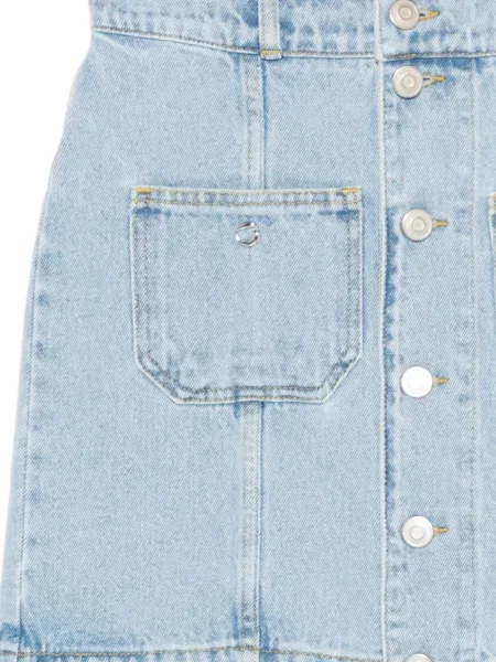 Fustă din denim Coperni albastru