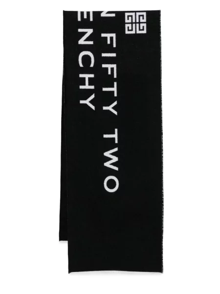 Fular Givenchy din jacard negru