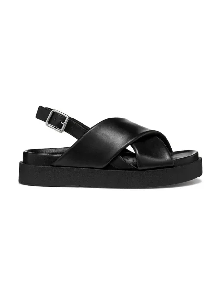 Geox sandale de piele D ADELASH H negru