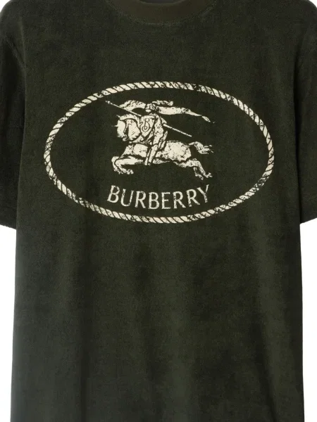 Tricou Burberry cu imagine verde