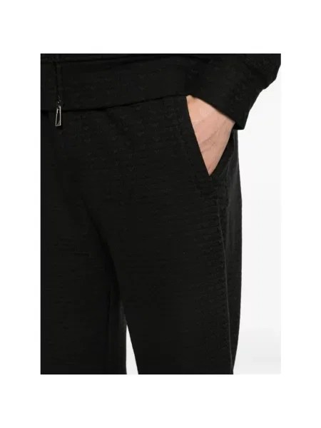 Spodnie dresowe Emporio Armani czarne