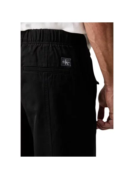 Nohavice Calvin Klein Jeans čierna