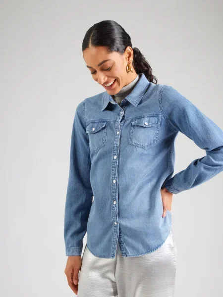 ZABAIONE Bluza moder denim