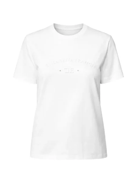 Tricou Elisabetta Franchi cu autograf alb