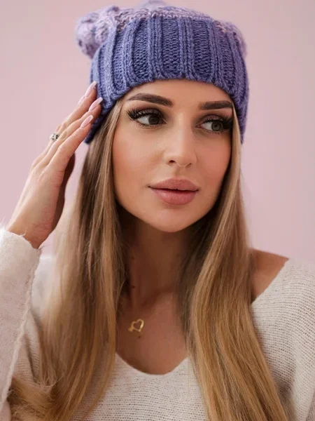 Șapcă Kesi din fleece violet