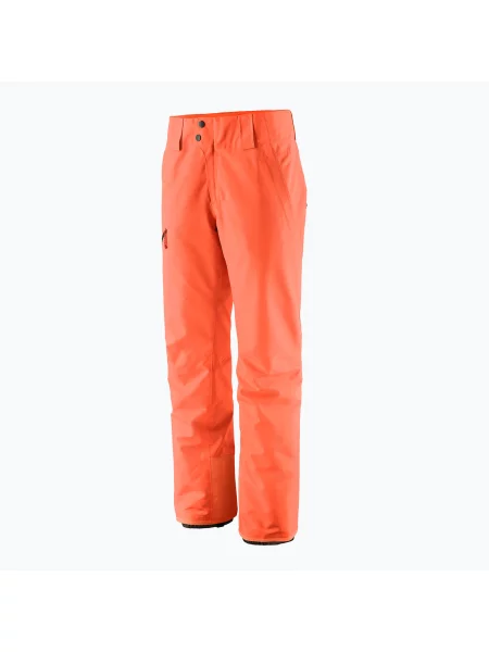 Дамски скиорски панталони Patagonia Insulated Powder Town orange peel оранжево