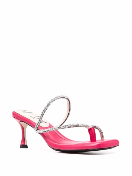 Sandale N°21 de cristal roz