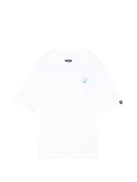 Grafic tricou Sport B. By Agnès B. cu imagine cu decolteu rotund alb