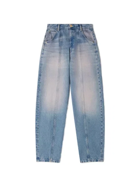 Širokih nogu traperice Sandro plava