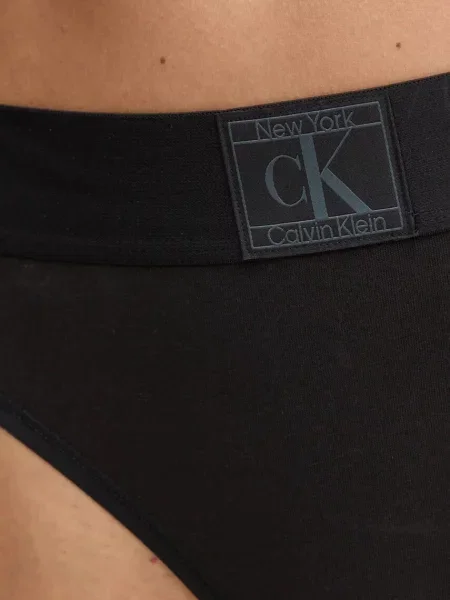 Tanga Calvin Klein Underwear fekete